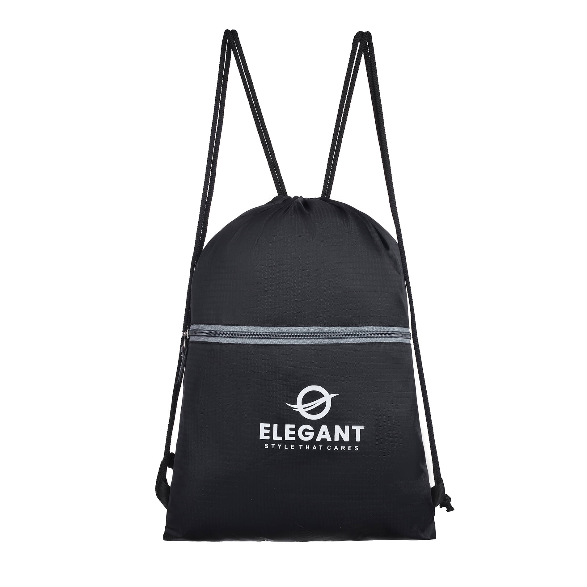     			Elegant Drawstring Bag 5 Ltrs Black Drawstring Bag