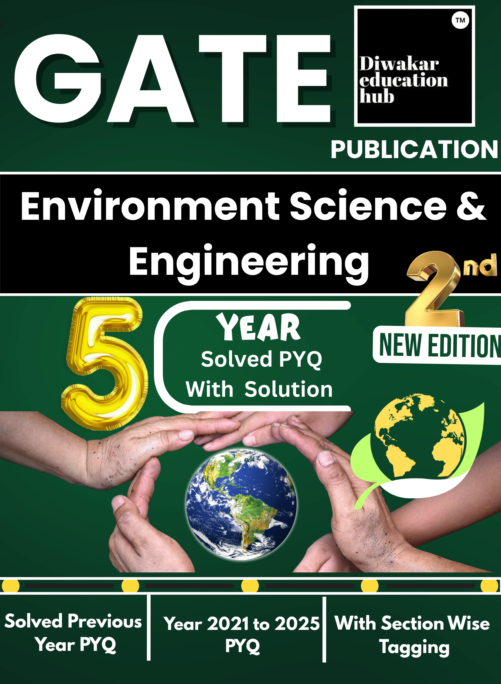     			GATE Environmental Science & Engineering [ES] Solved Previous Year Question Paper Book II 2021 to 2025 II PYQ II 5 year II With Detail Solution II With Section Wise Tagging II For Gate 2026