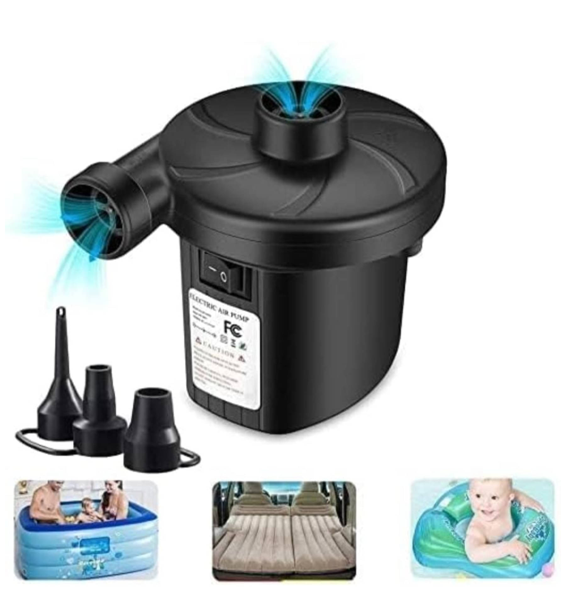GMPex Portable High-Pressure Electric Air Pump for Inflatable Products     			GMPex Portable High-Pressure Electric Air Pump for Inflatable Products