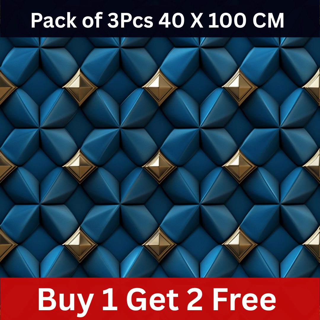     			Interawall Decor Self-Adhesive Decal Wallpaper Specific Product for Bedroom, Living Room, Kids Room, Play Room, Office | Abstract Home Wallpaper for Home Decor (Buy 1 get 2 Free, Pack of 3 Pcs,  Size-16x39 Inches Each Strip)