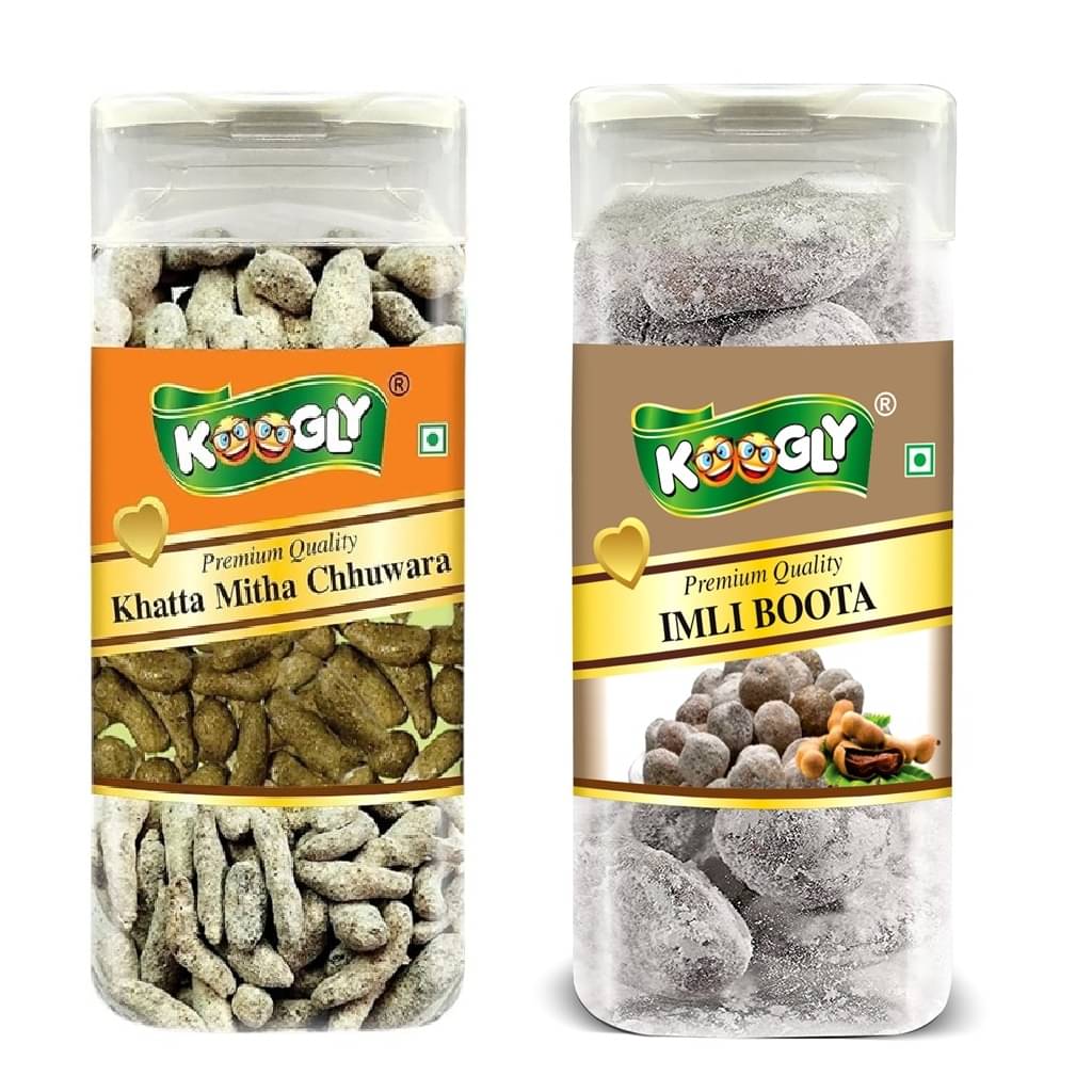 KOOGLY Khatta Mitha Chuhara+ Imli Boota Hard Candies 440 gm KOOGLY Khatta Mitha Chuhara+ Imli Boota Hard Candies 440 gm