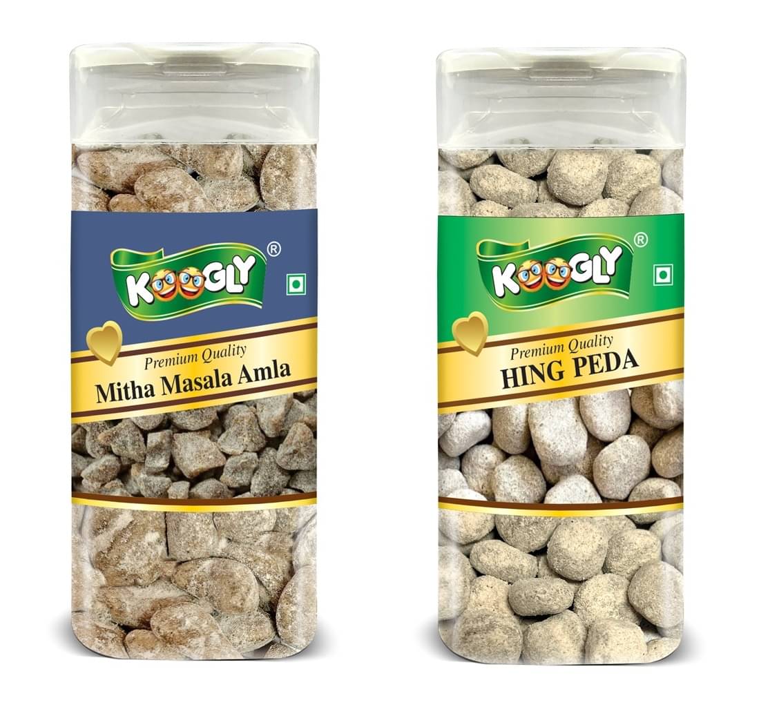 KOOGLY Meetha Masala Amla+ Hing Peda Hard Candies 460 gm KOOGLY Meetha Masala Amla+ Hing Peda Hard Candies 460 gm