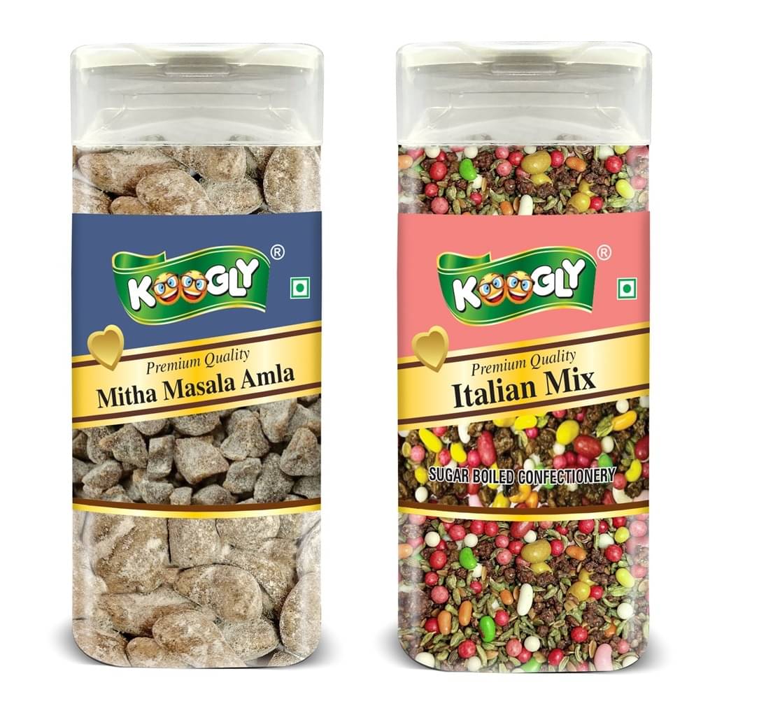     			KOOGLY Meetha Masala Amla+ Italian Mix Hard Candies 430 gm