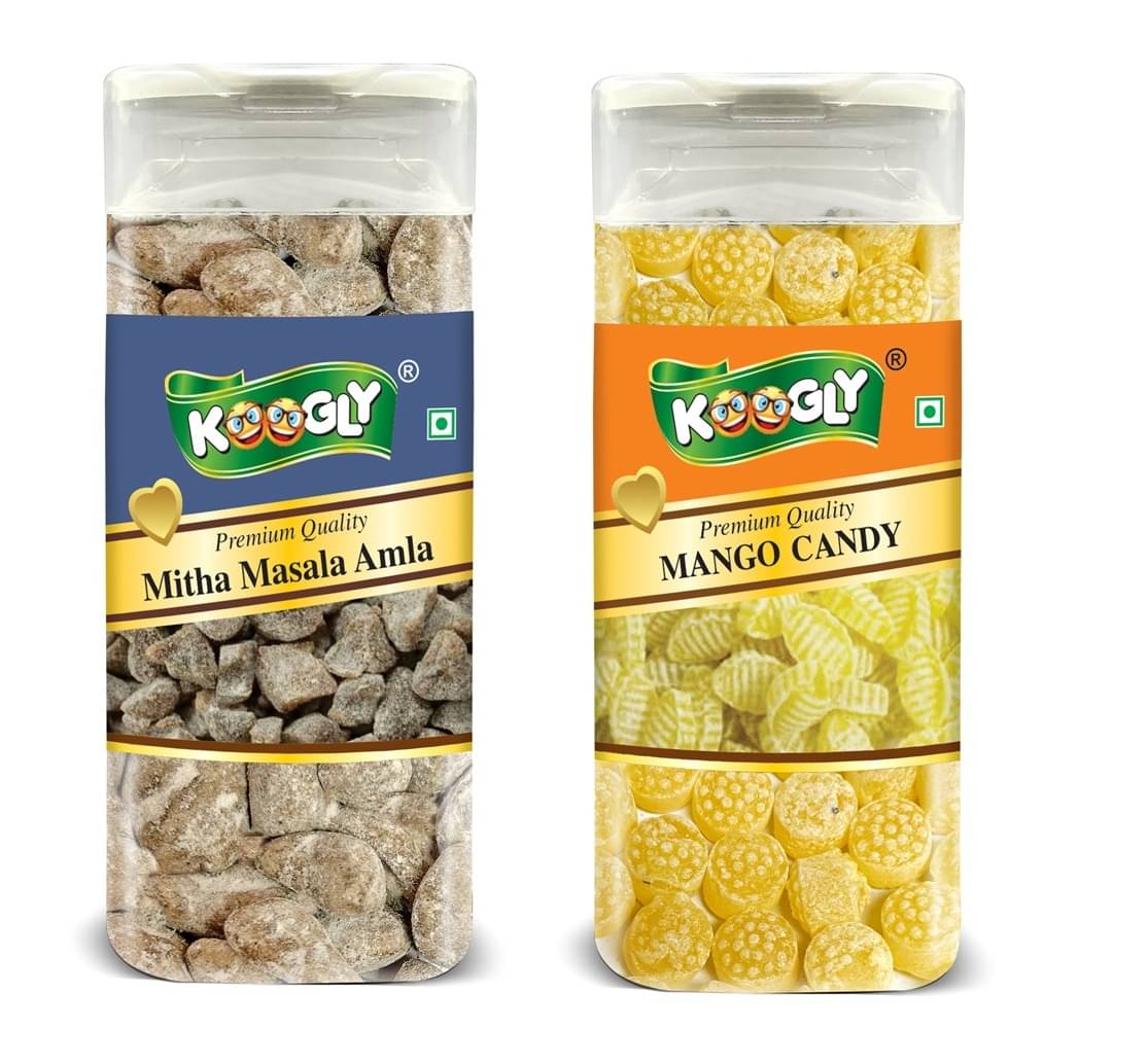 KOOGLY Meetha Masala Amla+ Mango Candy Hard Candies 440 gm KOOGLY Meetha Masala Amla+ Mango Candy Hard Candies 440 gm