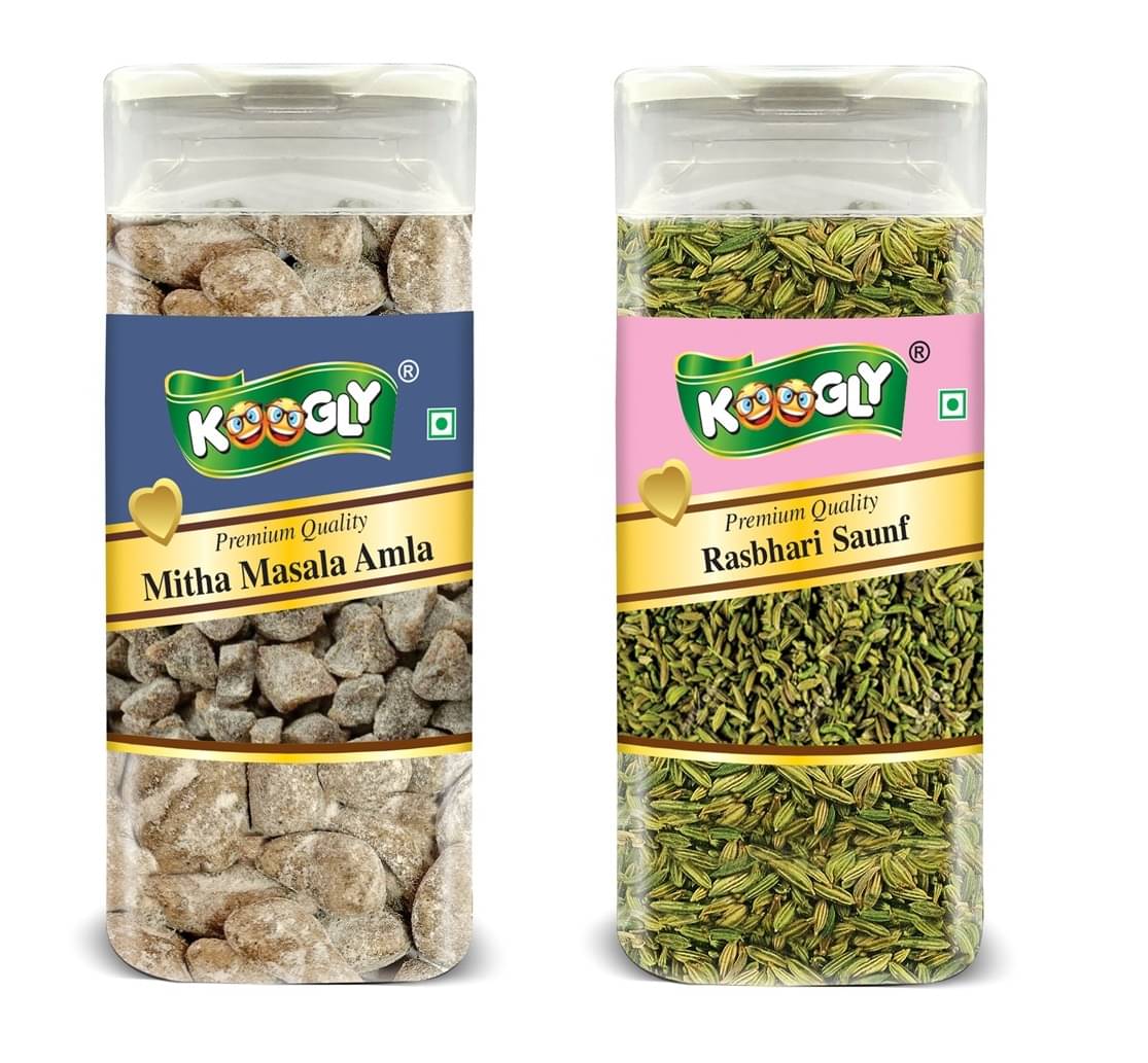 KOOGLY Meetha Masala Amla+ Rasbhari Saunf Hard Candies 380 gm KOOGLY Meetha Masala Amla+ Rasbhari Saunf Hard Candies 380 gm