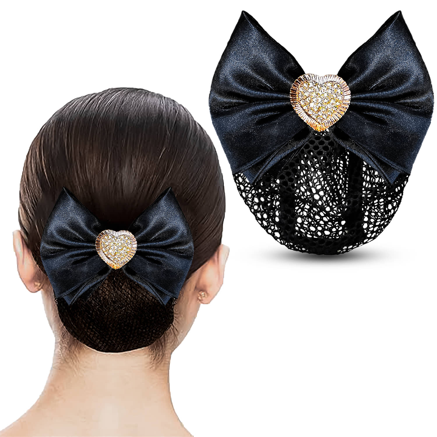 LYKAA Black Bun Clip ( Pack of 1 ) - Jewellery Sets | Buy online on ZillyBuy