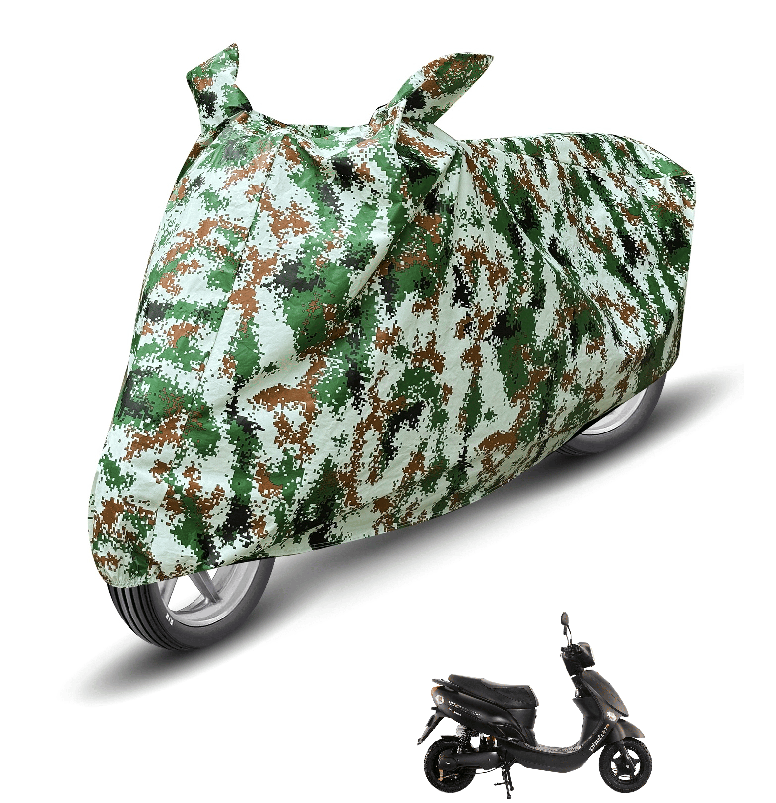 Mockhe Bike Body Cover for Hero Electric Photon ( Pack of 1 ) , Olive     			Mockhe Bike Body Cover for Hero Electric Photon ( Pack of 1 ) , Olive