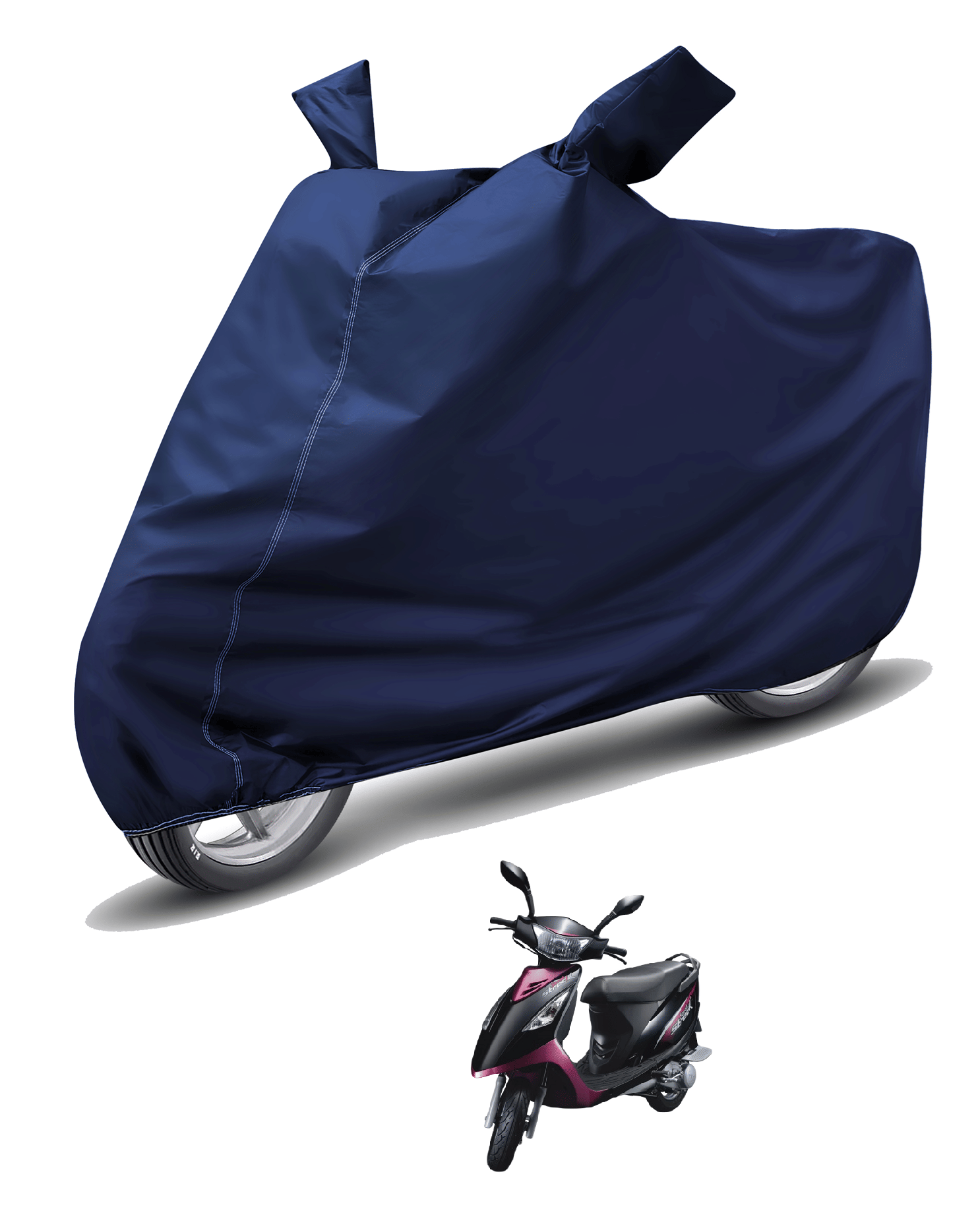 Mockhe Bike Body Cover for TVS Streek ( Pack of 1 ) , Blue     			Mockhe Bike Body Cover for TVS Streek ( Pack of 1 ) , Blue