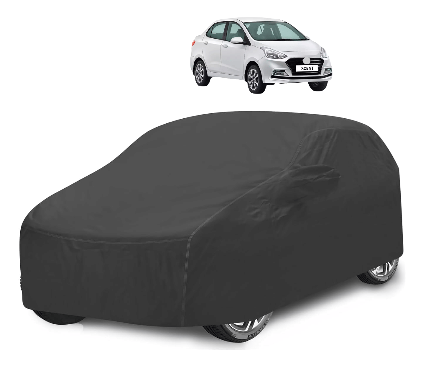 Mockhe Car Body Cover for Hyundai All Car Models With Mirror Pocket ( Pack of 1 ) , Grey     			Mockhe Car Body Cover for Hyundai All Car Models With Mirror Pocket ( Pack of 1 ) , Grey