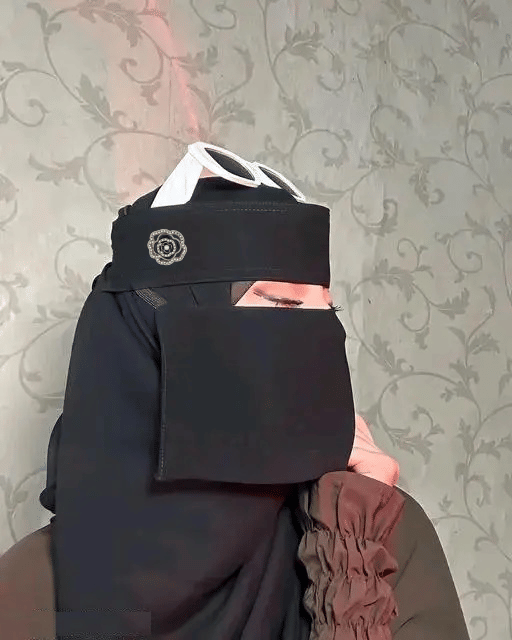     			Opalite Chiffon Hijab Black ( Pack of 1 )