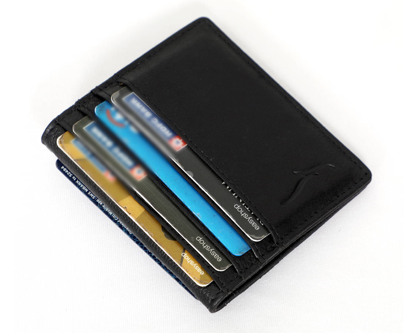     			Panther Leather Card Holder ( Pack of 1 )