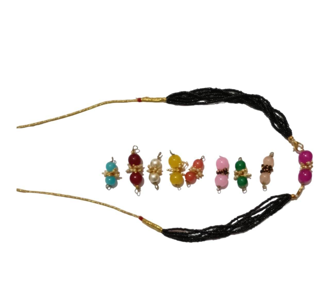     			SAJSHRUNGAR JEWELLERY Multi Color Mangalsutra Set ( Pack of 1 )