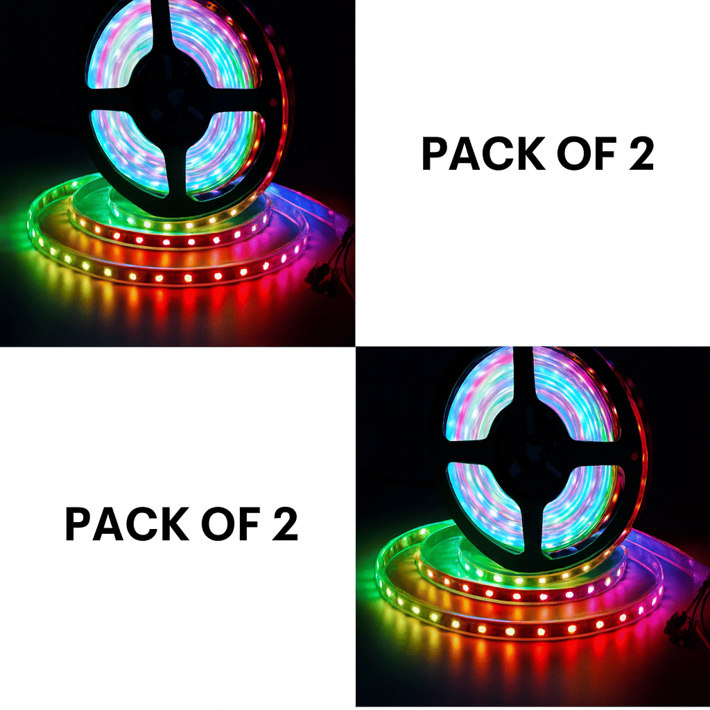     			SPARKWORLD Multicolor 5M LED Strip ( Pack of 2 )