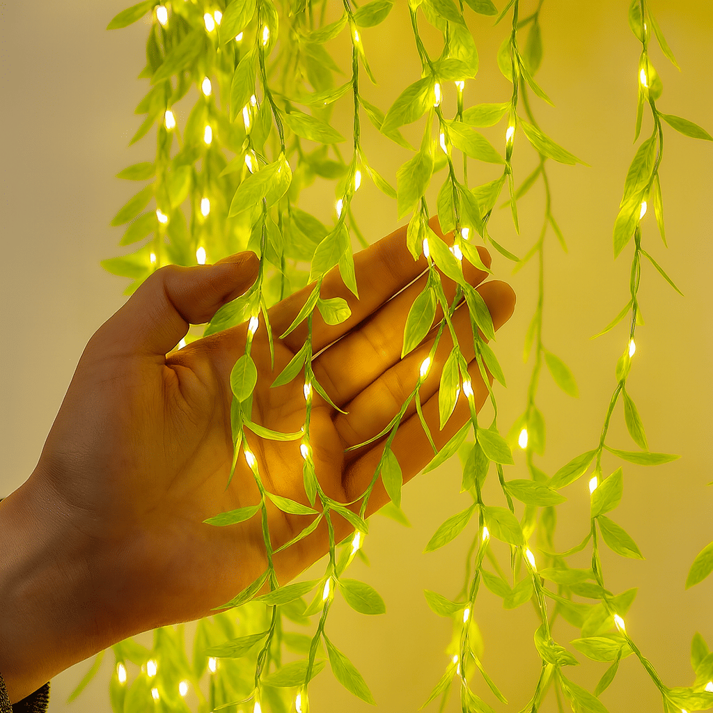     			SPARKWORLD Yellow 3M Curtain String Light ( Pack of 1 )