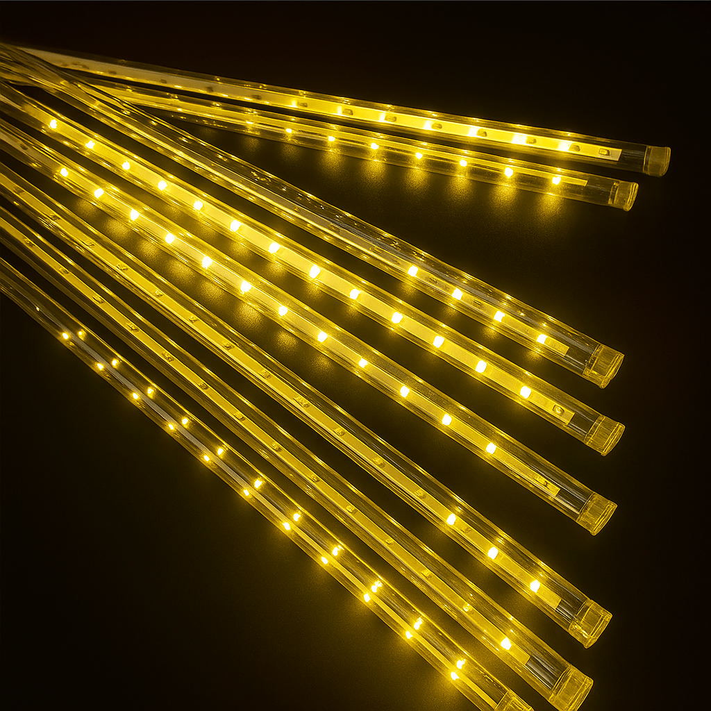     			SPARKWORLD Yellow 3Mtr Curtain String Light ( Pack of 1 )