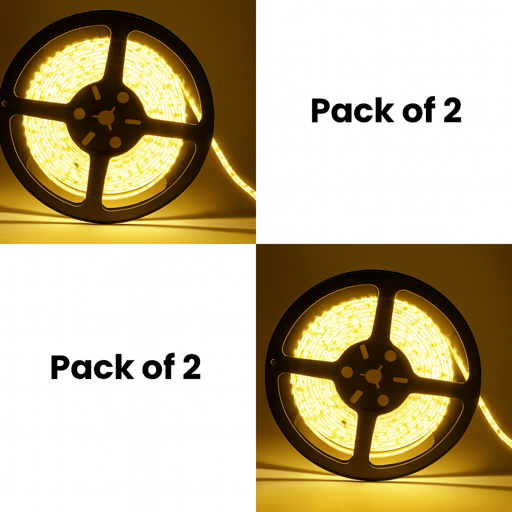     			SPARKWORLD Yellow 5M LED Strip ( Pack of 2 )