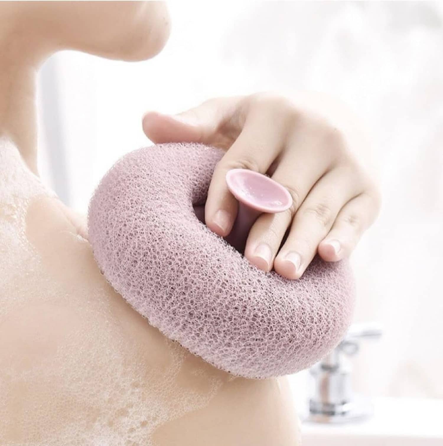 Skindora Travel Friendly Short Handle Men & Women Body Brush ( Pack of 1 ) - Body Care - Loofah and Other Tools | Buy online on ZillyBuy