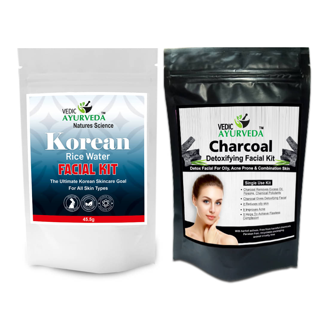 VEDICAYURVEDA 1 Time Use Facial Kit For All Skin Type Fruit 100G ( Pack of 2 ) VEDICAYURVEDA 1 Time Use Facial Kit For All Skin Type Fruit 100G ( Pack of 2 )