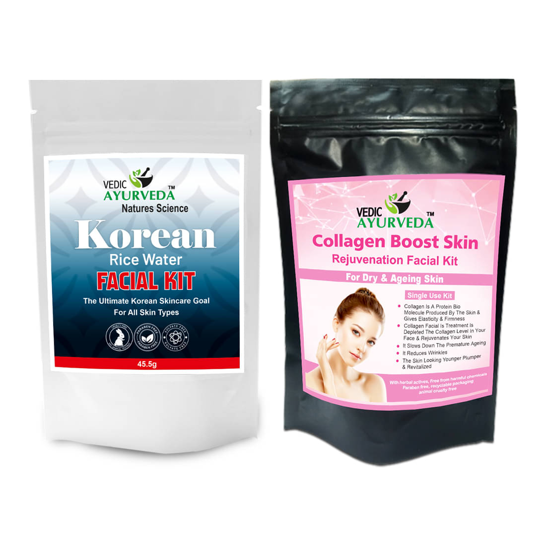 VEDICAYURVEDA 1 Time Use Facial Kit For All Skin Type Fruit 100G ( Pack of 2 ) VEDICAYURVEDA 1 Time Use Facial Kit For All Skin Type Fruit 100G ( Pack of 2 )