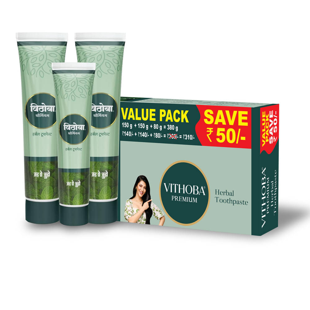 Vithoba Total Health Toothpaste Gel Pack of 1 Vithoba Total Health Toothpaste Gel Pack of 1