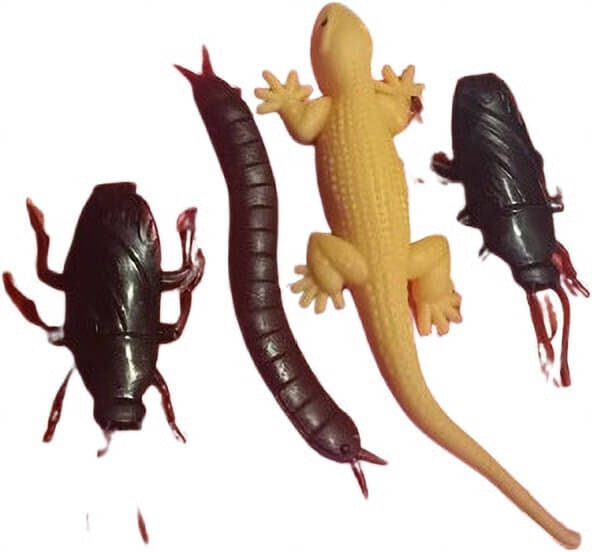 musbu Pack of 6pcs) Lizard Brown light and Fake Rubber Novelty Prank Life Like Lizard Brown light Gag Toy (Brown light) musbu Pack of 6pcs) Lizard Brown light and Fake Rubber Novelty Prank Life Like Lizard Brown light Gag Toy (Brown light)