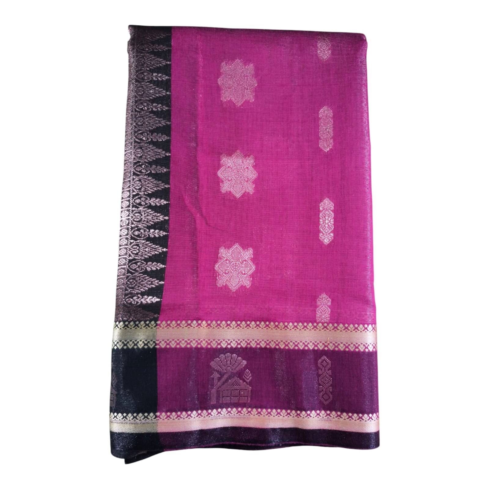 Anaya Saree Cotton Silk Woven Patola Saree With Unstitched Blouse Piece ( Multicolor ) Anaya Saree Cotton Silk Woven Patola Saree With Unstitched Blouse Piece ( Multicolor )