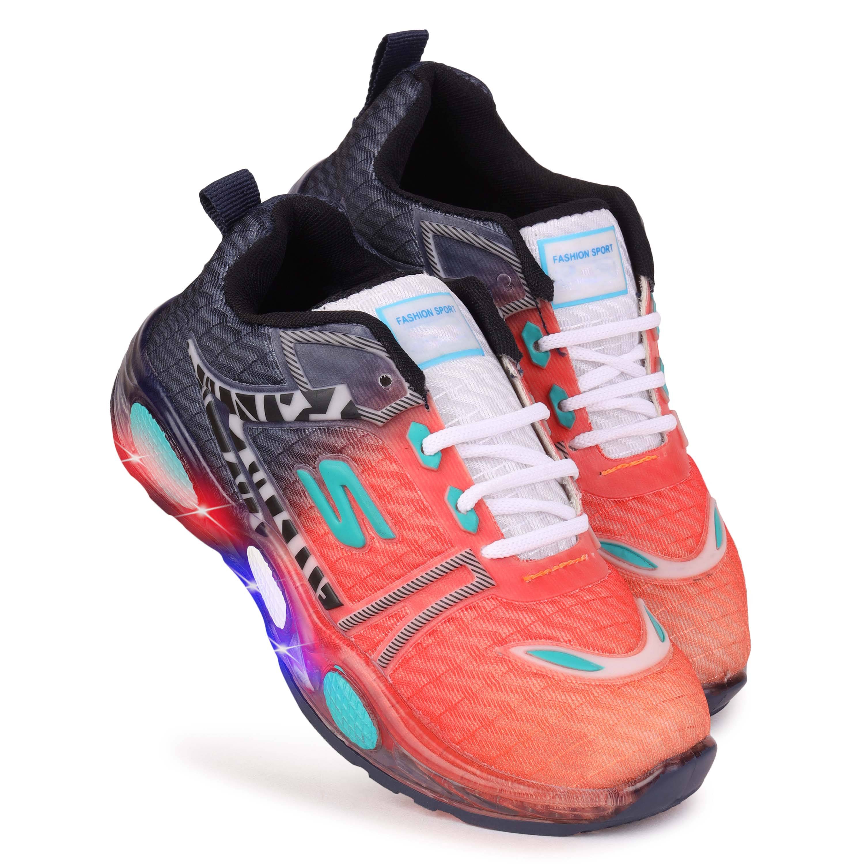     			PENNEN - Orange Boy's Sneakers ( 1 Pair )