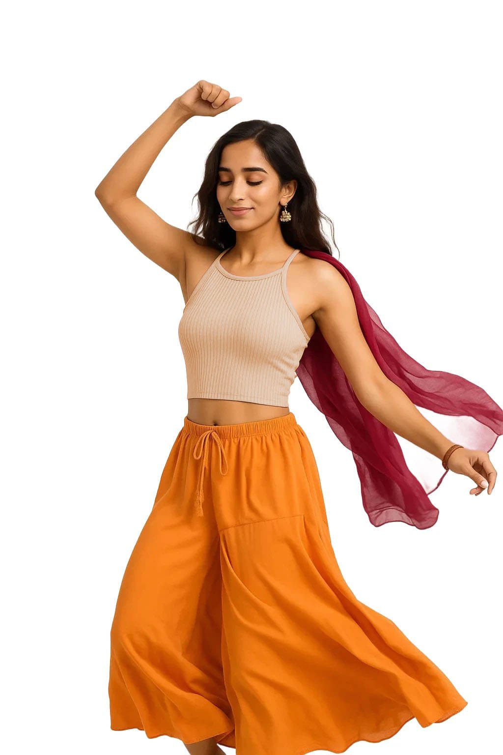     			SOHOT Beige Readymade without Pad Cotton Women's Blouse ( Pack of 1 )