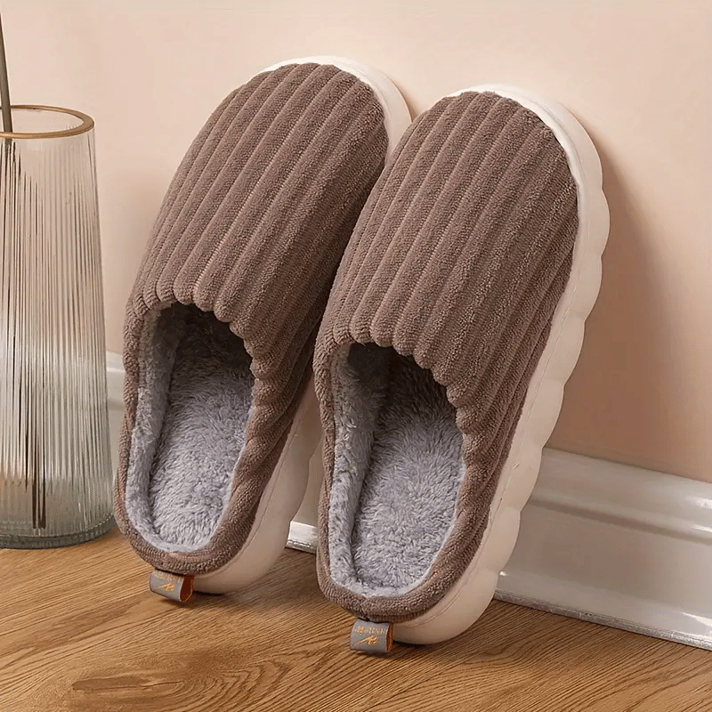     			Shoemusq Brown Women's Flip Flop
