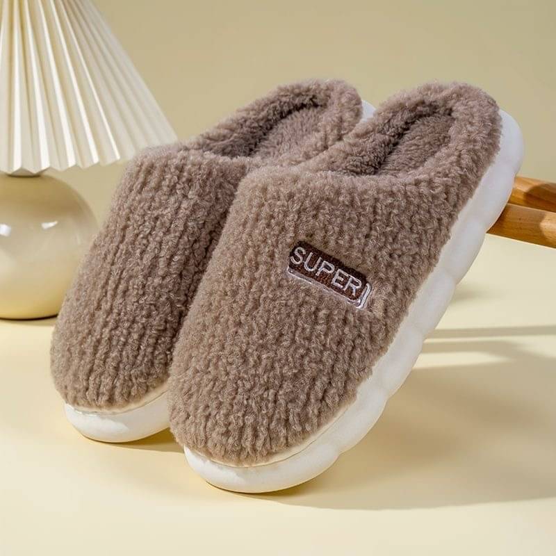     			Shoemusq Brown Women's Flip Flop