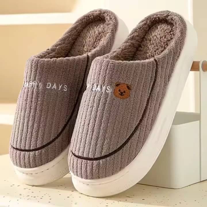     			Shoemusq Brown Women's Toe Covered Flip Flop