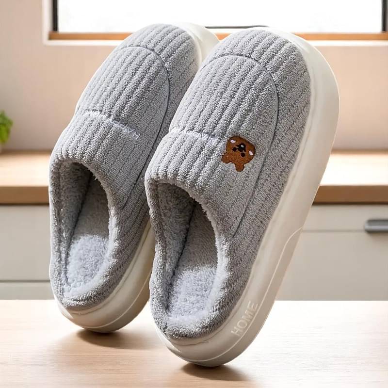     			Shoemusq Grey Women's Flip Flop