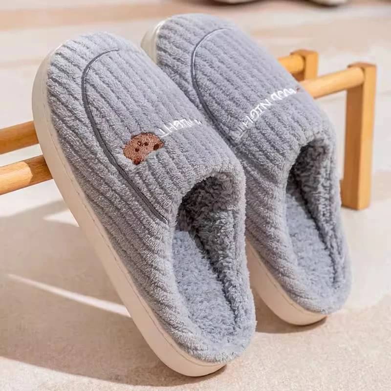    			Shoemusq Grey Women's Flip Flop