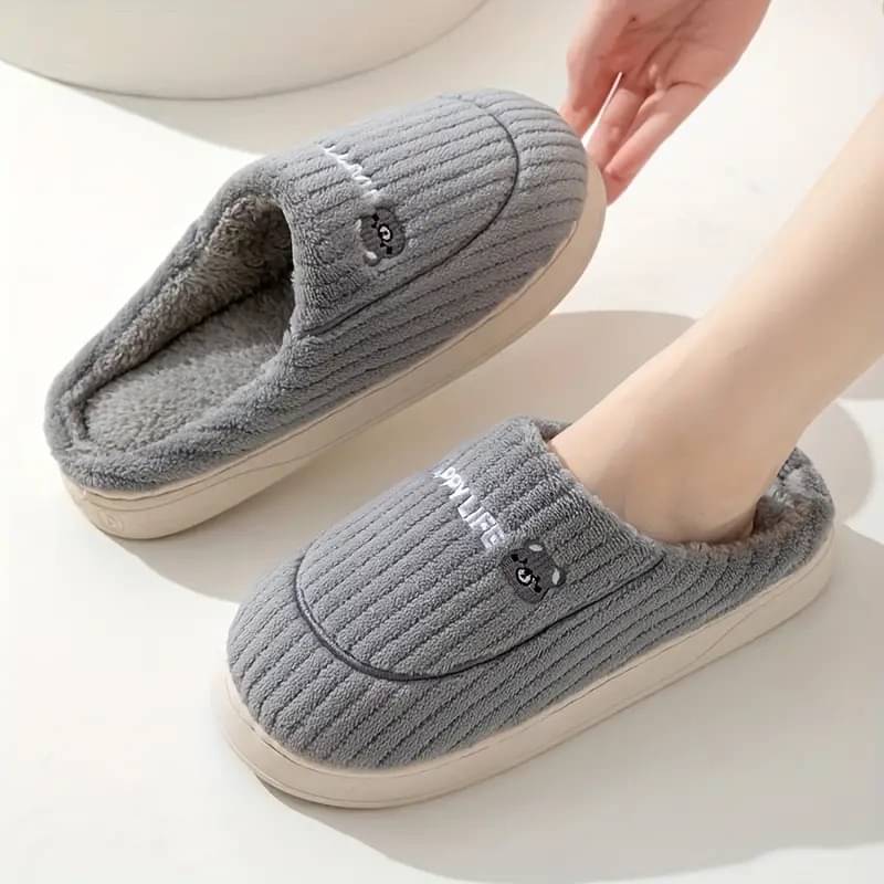     			Shoemusq Grey Women's Flip Flop