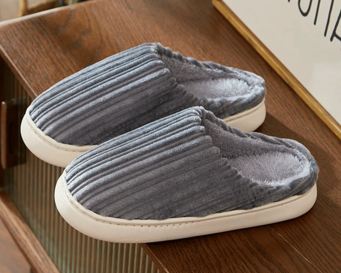     			Shoemusq Grey Women's Flip Flop