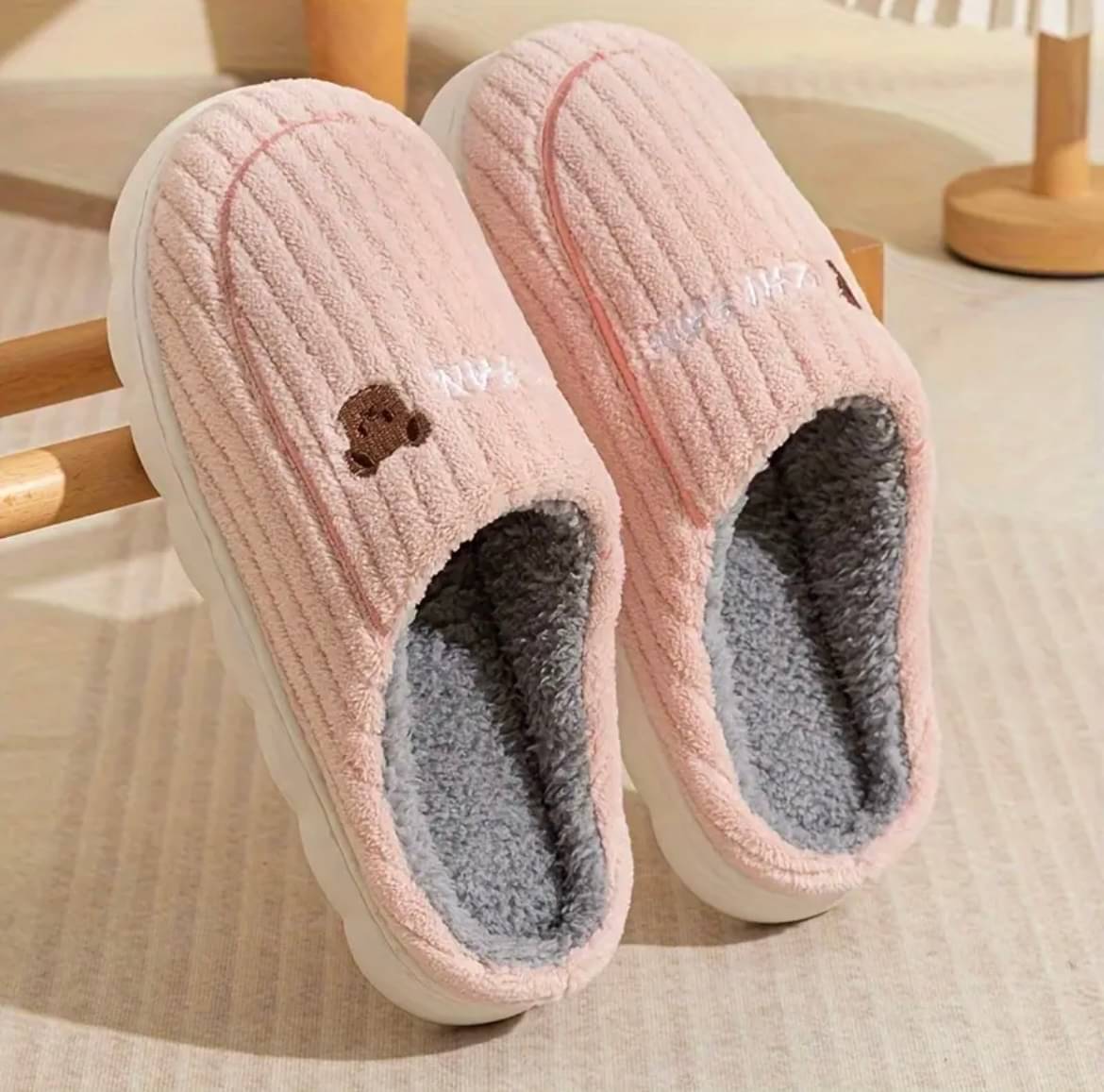     			Shoemusq Pink Women's Flip Flop