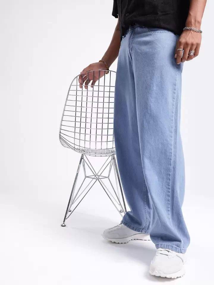     			AD Fashion Washed Men's Jeans - Light Blue ( Pack of 1 )