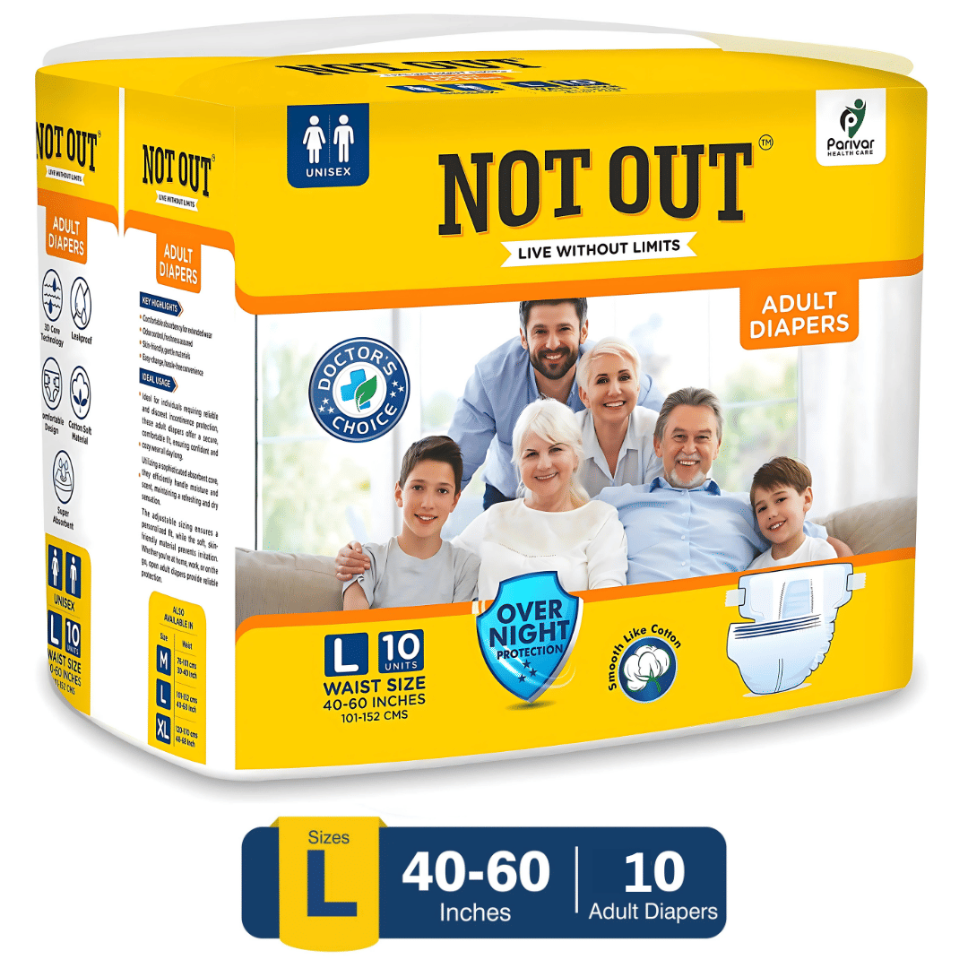     			NOT OUT L 10 Pcs Pack of 1