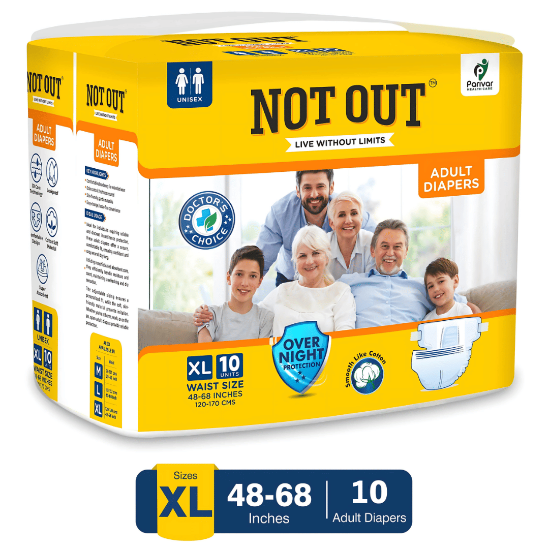     			NOT OUT XL 10 Pcs Pack of 1