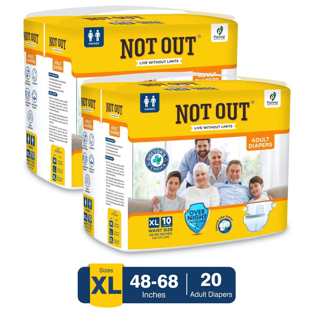     			NOT OUT XL 20 Pcs Pack of 2
