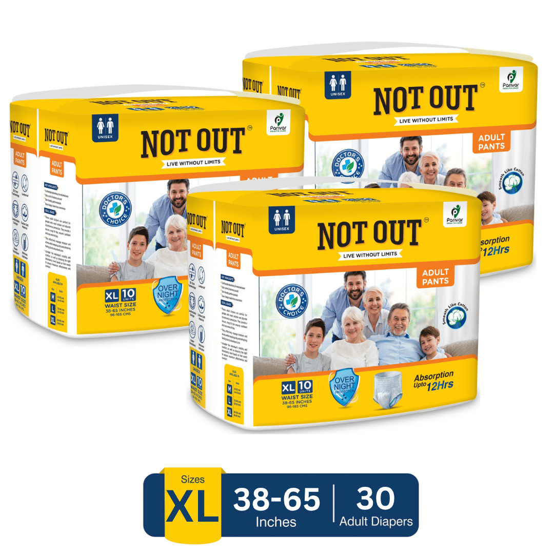     			NOT OUT XL 30 Pcs Pack of 3