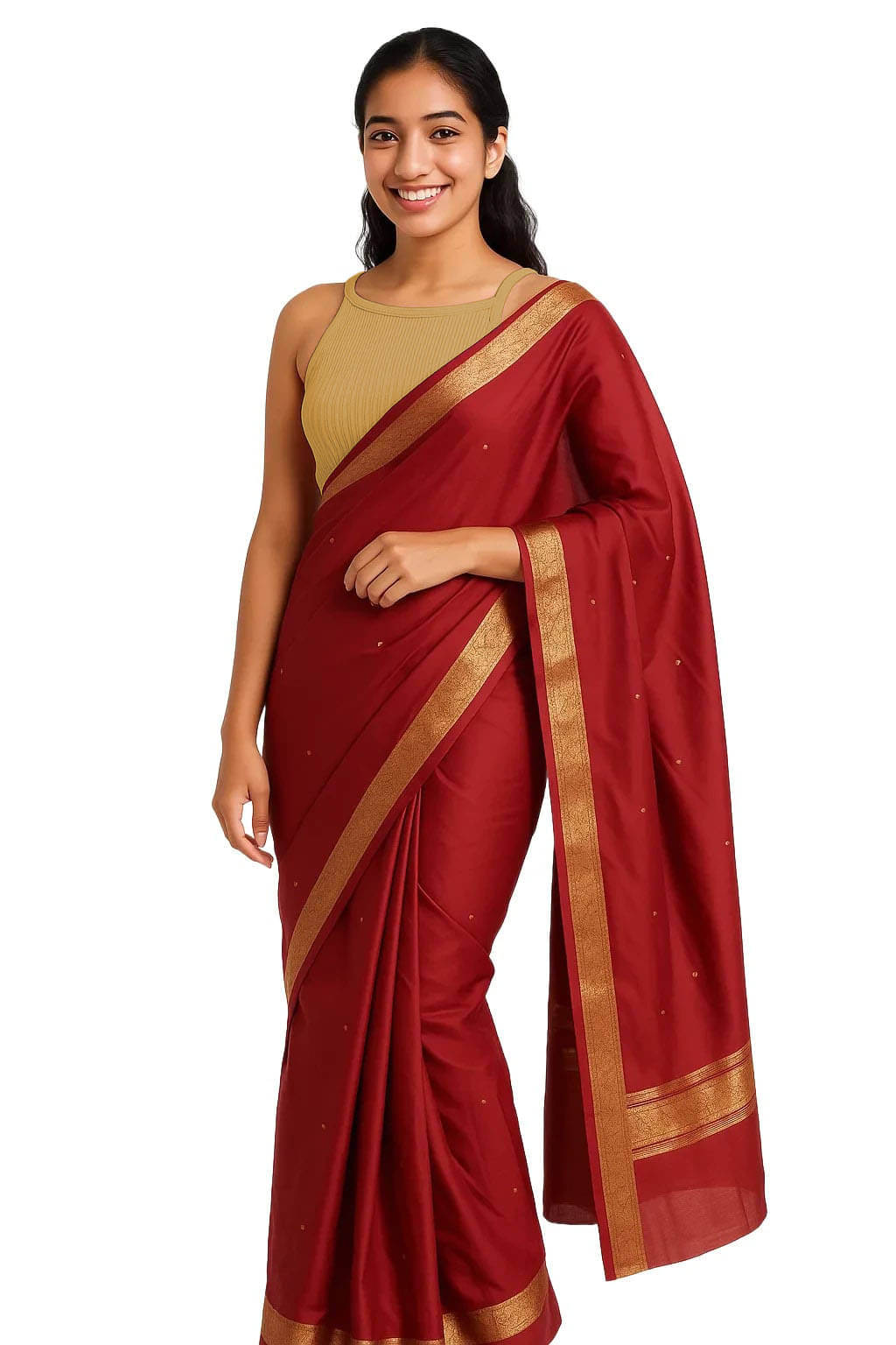 SOHOT Beige Readymade without Pad Cotton Women's Blouse ( Pack of 1 )     			SOHOT Beige Readymade without Pad Cotton Women's Blouse ( Pack of 1 )