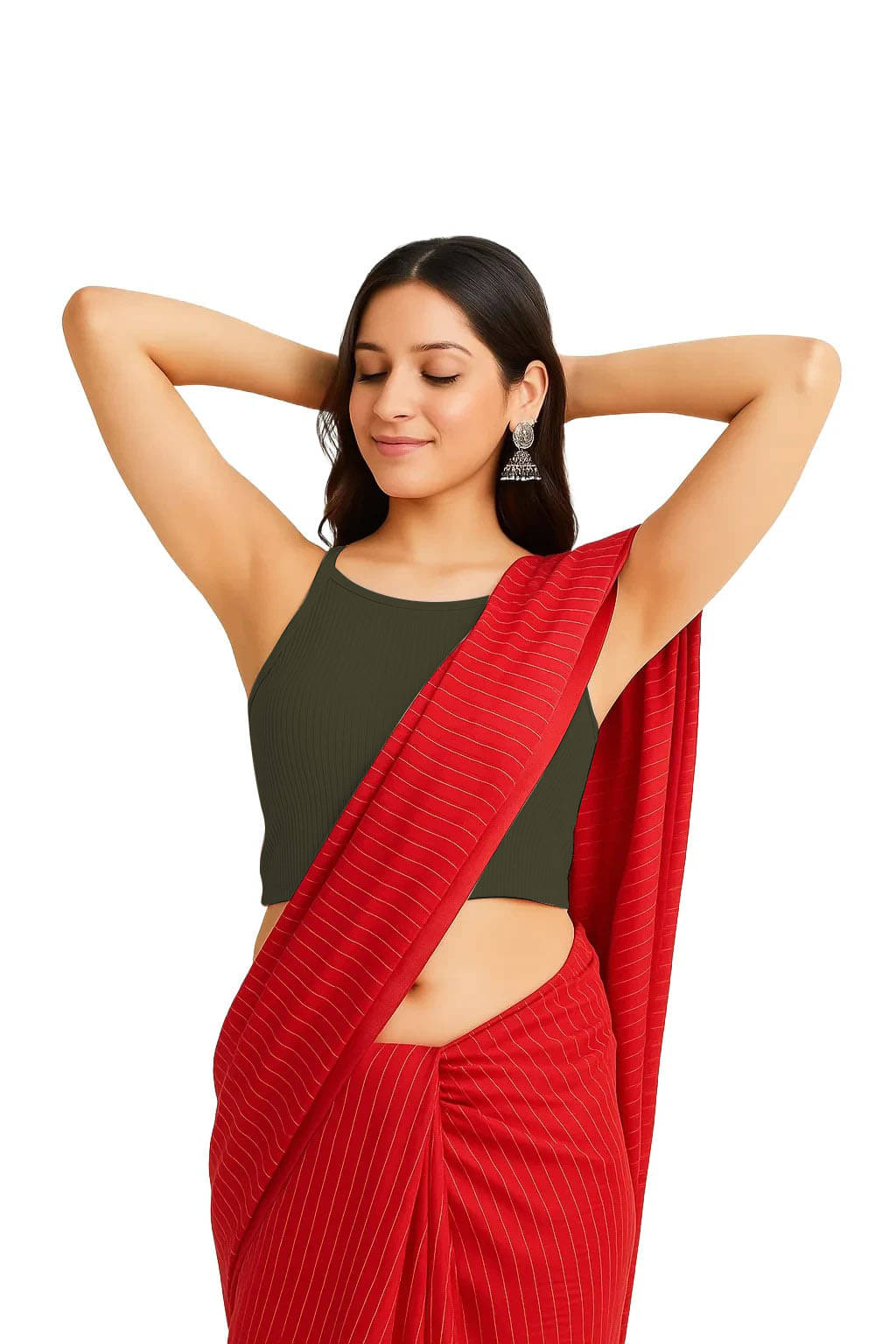 SOHOT Green Readymade without Pad Cotton Women's Blouse ( Pack of 1 )     			SOHOT Green Readymade without Pad Cotton Women's Blouse ( Pack of 1 )