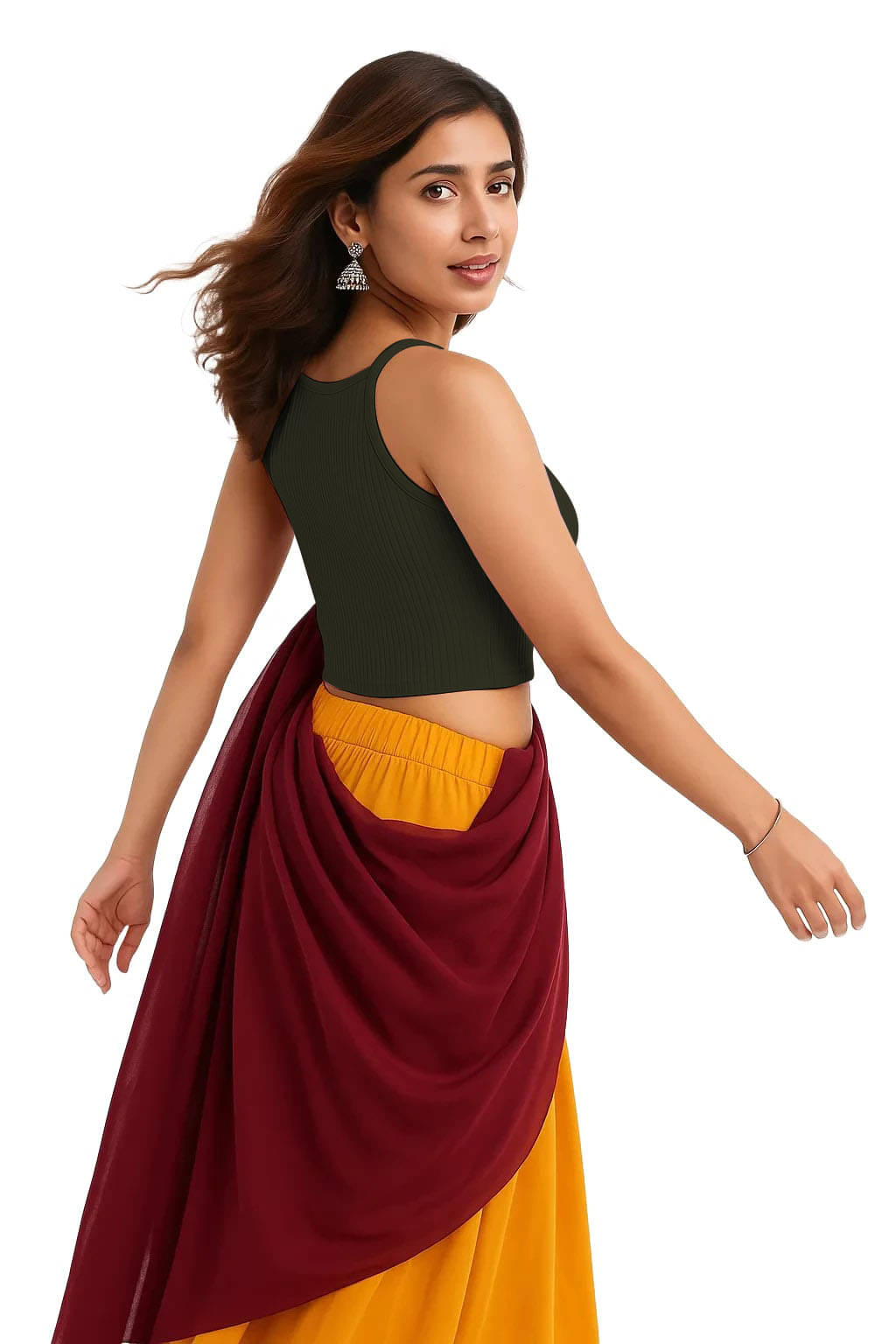 SOHOT Green Readymade without Pad Cotton Women's Blouse ( Pack of 1 )     			SOHOT Green Readymade without Pad Cotton Women's Blouse ( Pack of 1 )