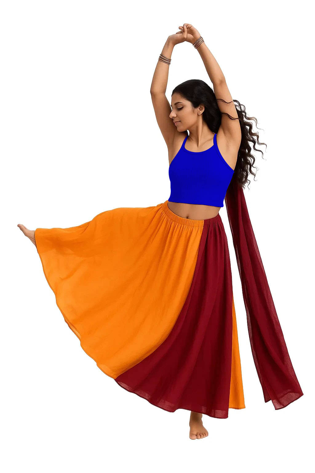 SOHOT Blue Readymade without Pad Cotton Women's Blouse ( Pack of 1 )     			SOHOT Blue Readymade without Pad Cotton Women's Blouse ( Pack of 1 )