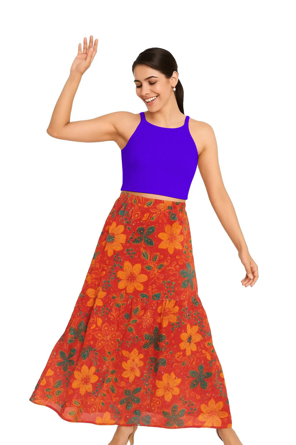 SOHOT Purple Readymade without Pad Cotton Women's Blouse ( Pack of 1 ) SOHOT Purple Readymade without Pad Cotton Women's Blouse ( Pack of 1 )