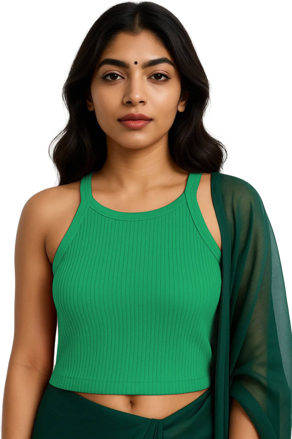 SOHOT Sea Green Readymade without Pad Cotton Women's Blouse ( Pack of 1 ) SOHOT Sea Green Readymade without Pad Cotton Women's Blouse ( Pack of 1 )