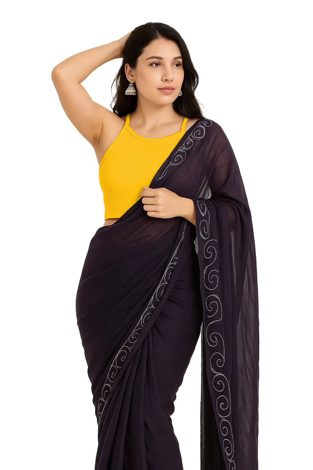 SOHOT Yellow Readymade without Pad Cotton Women's Blouse ( Pack of 1 ) SOHOT Yellow Readymade without Pad Cotton Women's Blouse ( Pack of 1 )