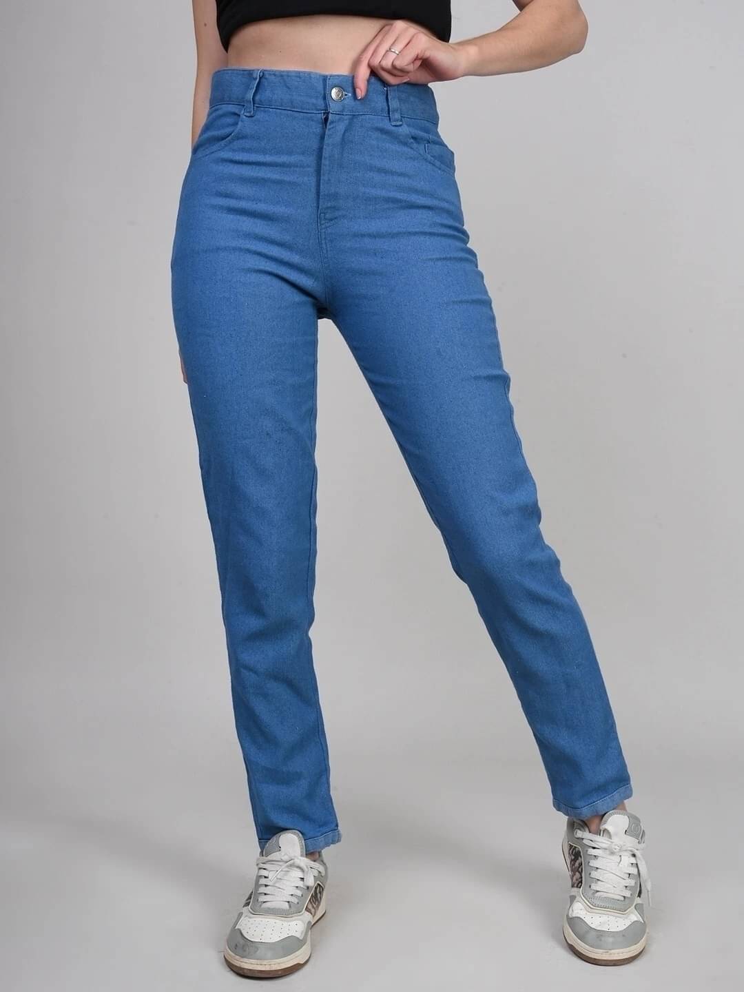     			Coutume Collections Women's Bootcut Mid-Rise Jeans ( Blue )