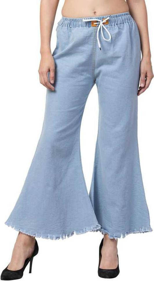     			Coutume Collections Women's Jogger Mid-Rise Jeans ( Blue )